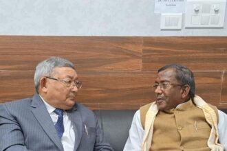 The Governor designate of Sikkim, Lakshman Prasad Acharya, landed at Bagdogra airport today. He is accompanied by his spouse, Mrs L.P Acharya, A Sudhakar Rao, Additional Chief Secretary, Home Department and Maj Sandeep Mishra, ADC to Hon'ble Governor. He was received by Minister, Kunga Nima Lepcha, K . Namgyal, Secretary, Skill Development Department, Pempo T Pulger, State Protocol Officer, TIC incharge and Staff, Bagdogra and officials from Protocol Unit, Siliguri.