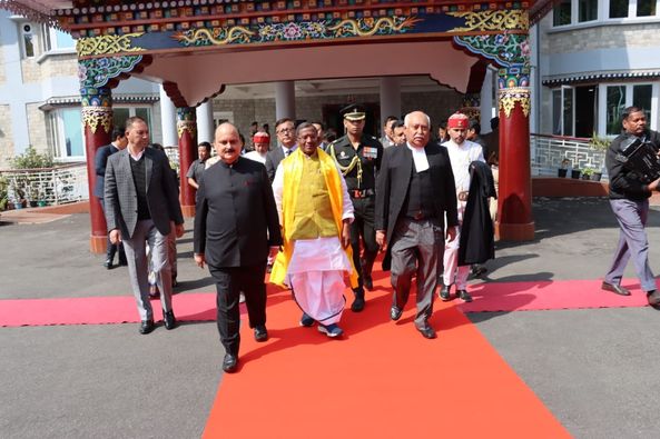 Gangtok, February 16 (IPR): Shri Lakshman Prasad Acharya assumed the office of the Governor of Sikkim today.