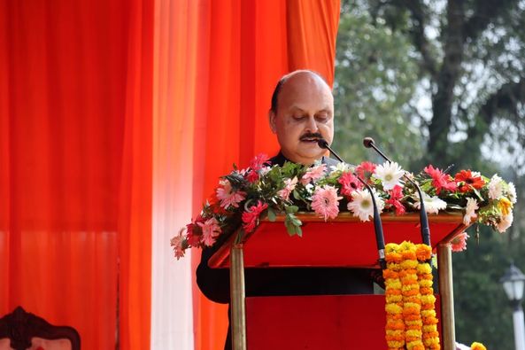 Gangtok, February 16 (IPR): Shri Lakshman Prasad Acharya assumed the office of the Governor of Sikkim today.