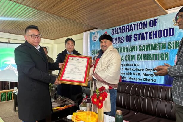 Krishi Mela and exhibition held in Mangan