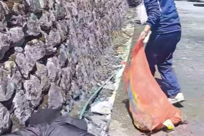 Cleanliness drive by Sikkim Police